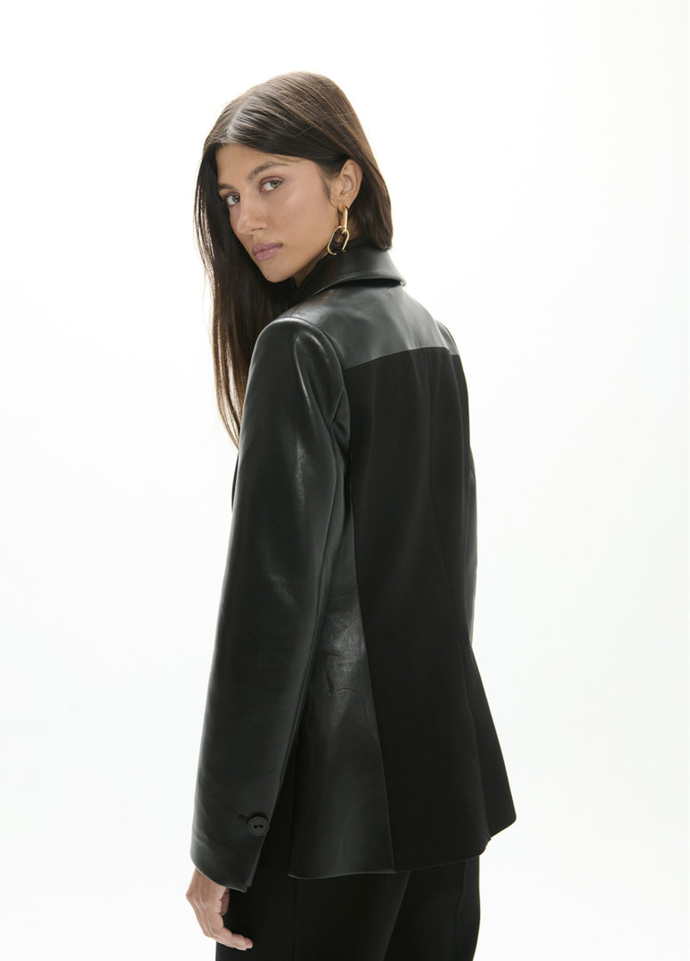 LOLA CASADEMUNT Blazer με P.U. Panels