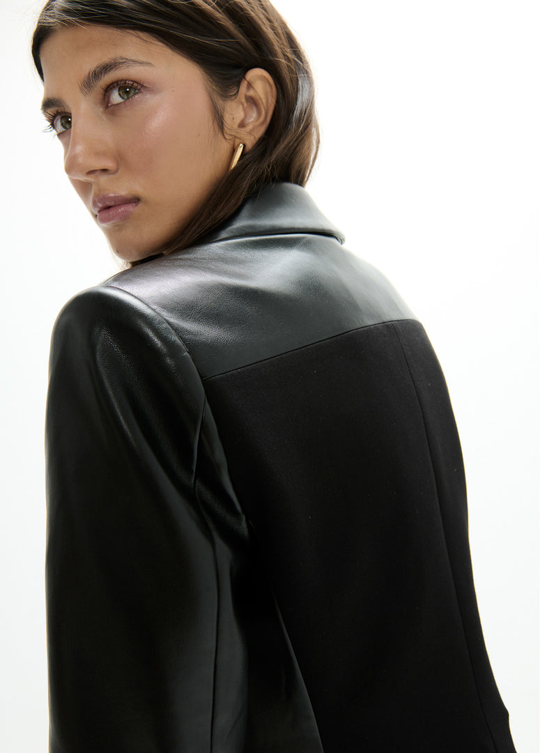 LOLA CASADEMUNT Blazer με P.U. Panels