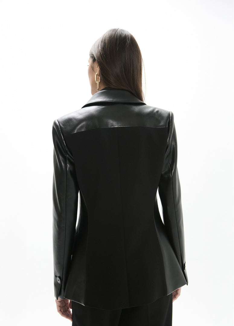 LOLA CASADEMUNT Blazer με P.U. Panels