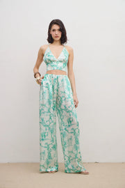 LIUBA Aerie Silk Pants Green
