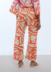 LOLA CASADEMUNT Παντελόνι με Tropical Print