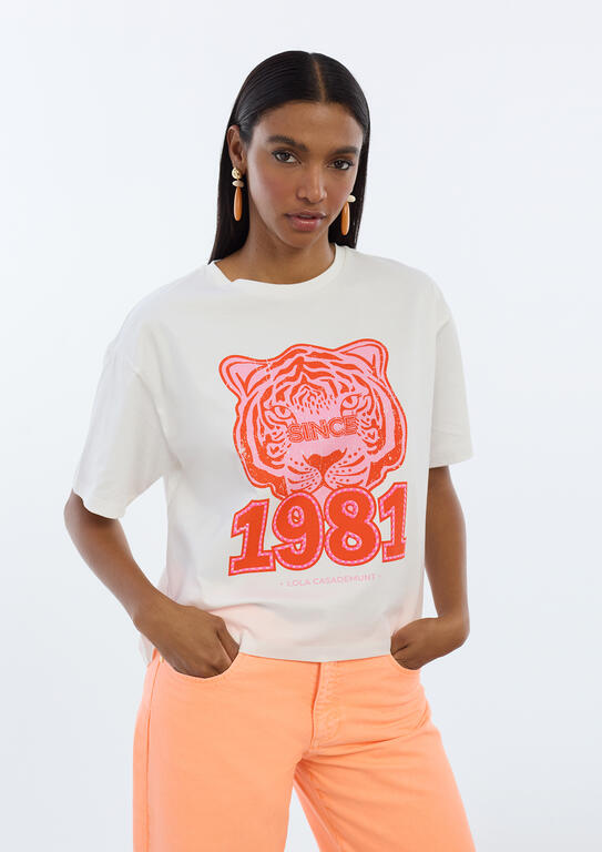 LOLA CASADEMUNT  T-shirt Anniversary 1981 /LS2615018