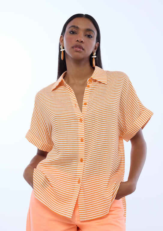 LOLA CASADEMUNT Πουκάμισο με Ριγέ Σχέδιο / LS2615096