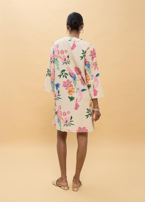 LOLA CASADEMUNT Tropical Mini Dress