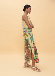 LOLA CASADEMUNT Maxi Φόρεμα με Tropical Print