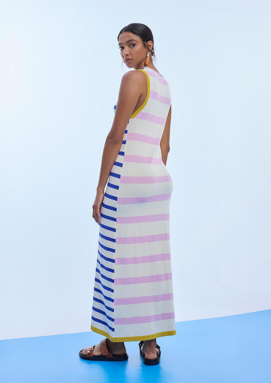 LOLA CASADEMUNT Ριγέ Maxi Φόρεμα /LS2616157
