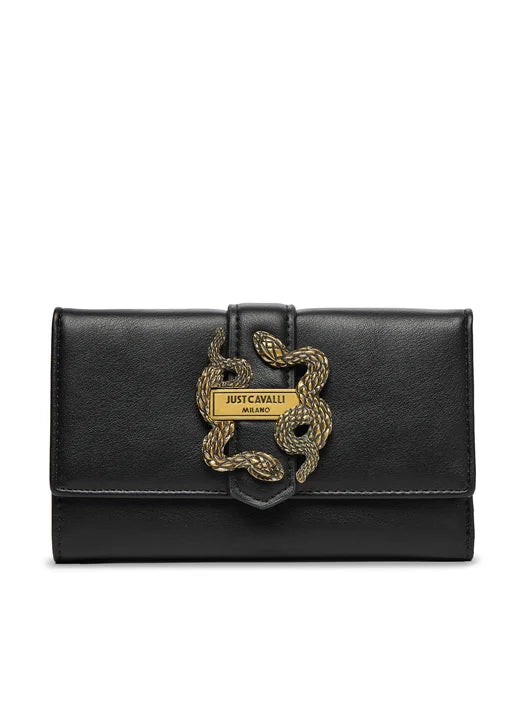 Just Cavalli Πορτοφόλι Γυναικείο Μαύρο / 79RA5PA5ZSA89 -  JUST CAVALLI- Default Title