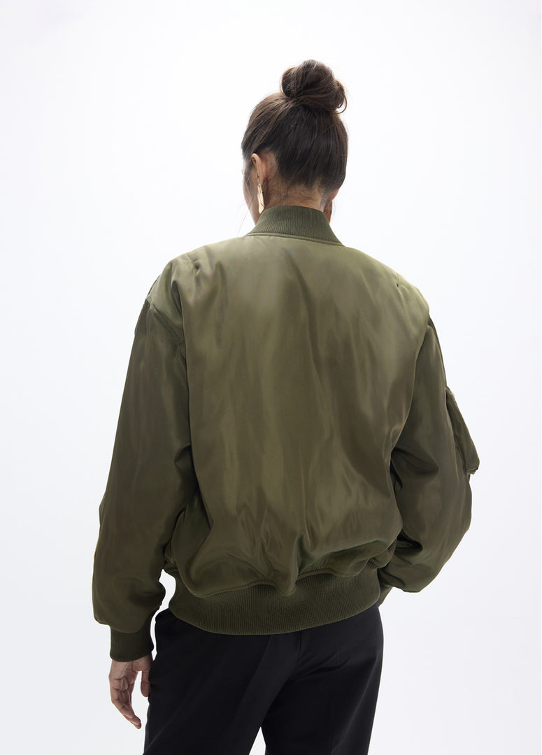 LOLA CASADEMUNT Bomber Jacket με Military Patches