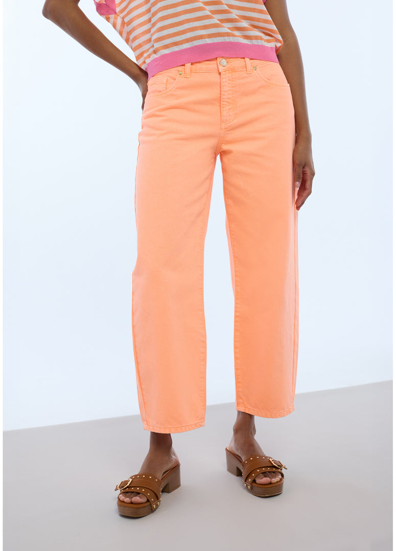LOLA CASADEMUNT Carrot Jeans Fluorescent