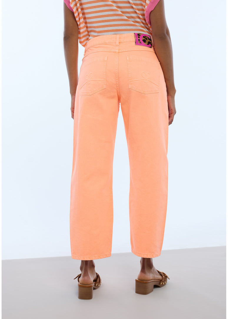 LOLA CASADEMUNT Carrot Jeans Fluorescent