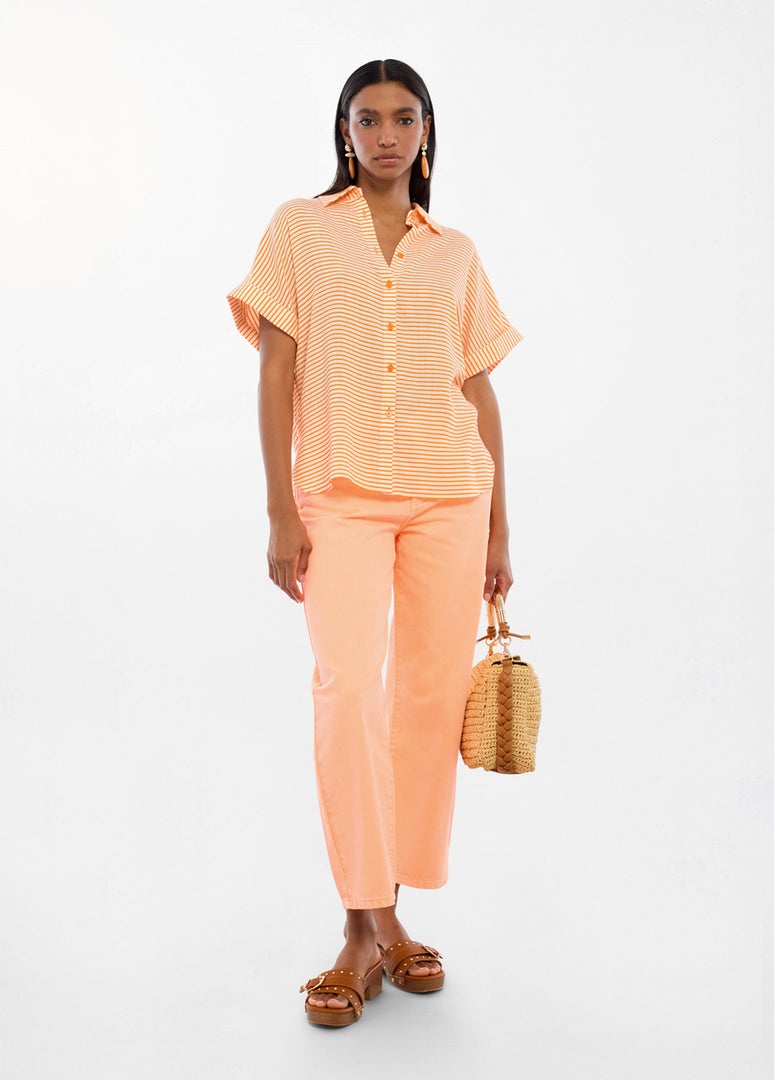 LOLA CASADEMUNT Carrot Jeans Fluorescent