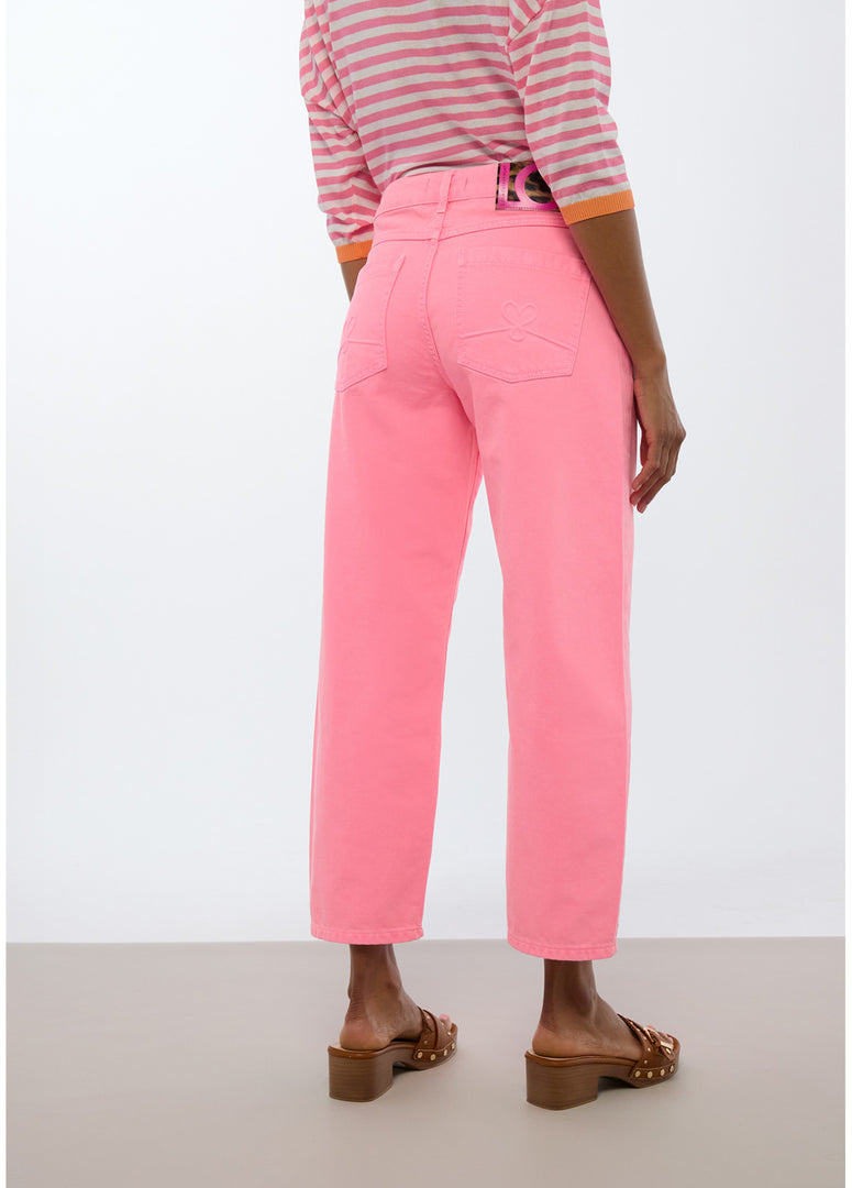 LOLA CASADEMUNT Carrot Jeans Fluorescent