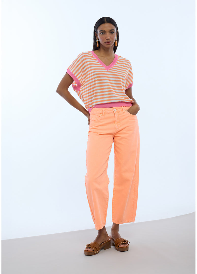 LOLA CASADEMUNT Carrot Jeans Fluorescent