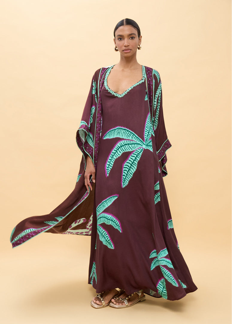 LOLA CASADEMUNT Palm Tree Kimono