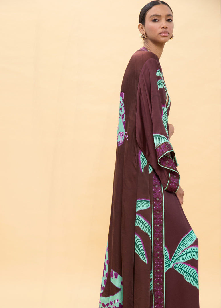 LOLA CASADEMUNT Palm Tree Kimono