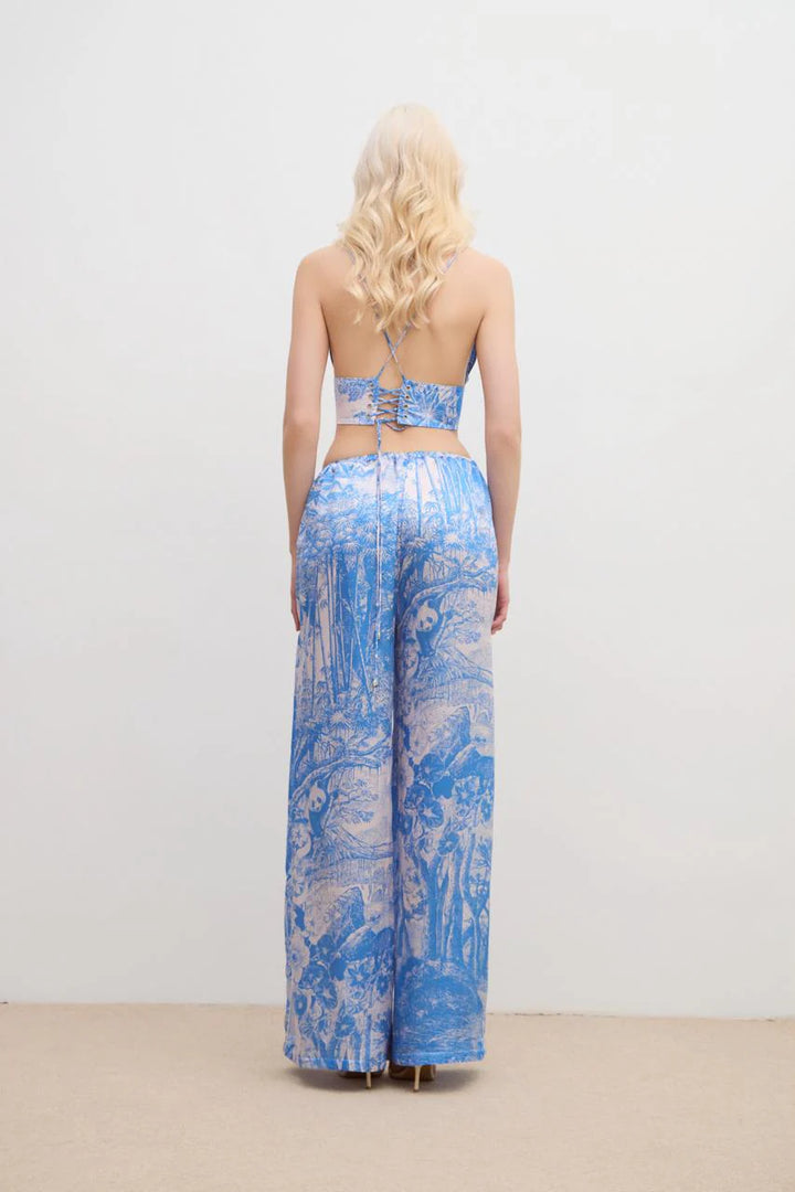 LIUBA Aerie Silk Pants Blue