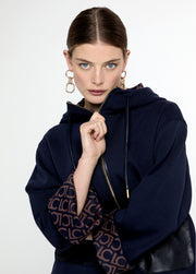 PU SWEATSHIRT WITH POCKETS / LF2511033