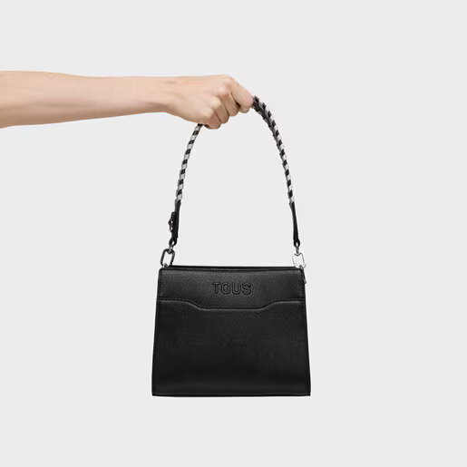 Μικρή τσάντα shopper Audree Saffiano σε μαύρο χρώμα / 2002287051 -  TOUS- Default Title