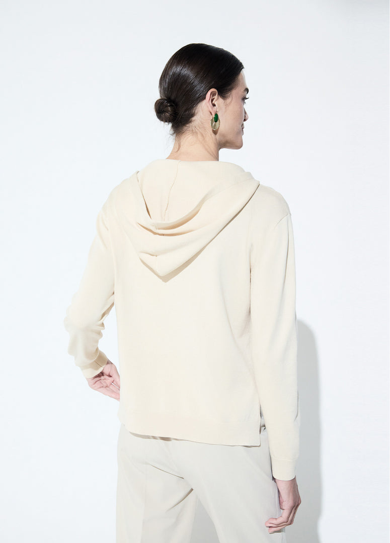 LOLA CASADEMUNT Sweater με Κουκούλα & Studs