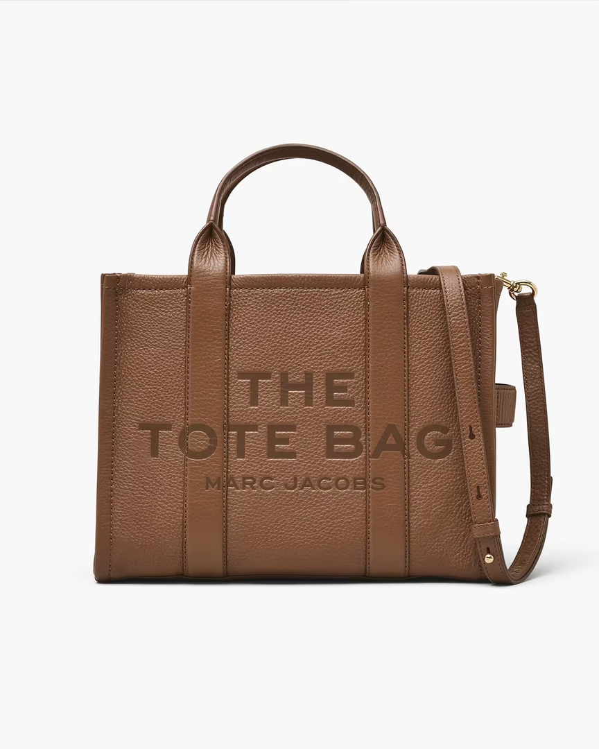 MARC JACOBS THE LEATHER MEDIUM TOTE BAG H004L01PF21