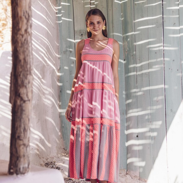 NEMA / PRAYA DRESS / PINK / 7N034