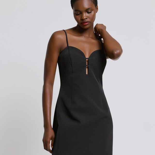 ACCESS / MINI STRAPS DRESS / BLACK / 3004-181