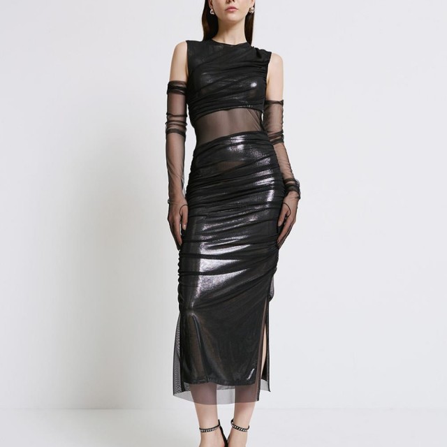 ACCESS / DESIGNERS CUT DRESS / BLACK / 3302-671