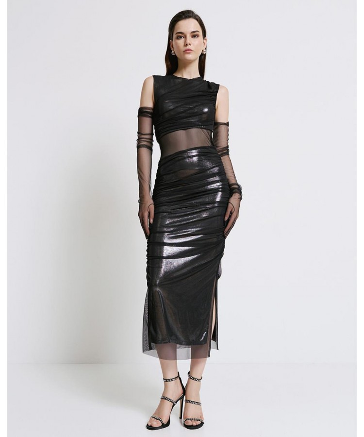 ACCESS / DESIGNERS CUT DRESS / BLACK / 3302-671