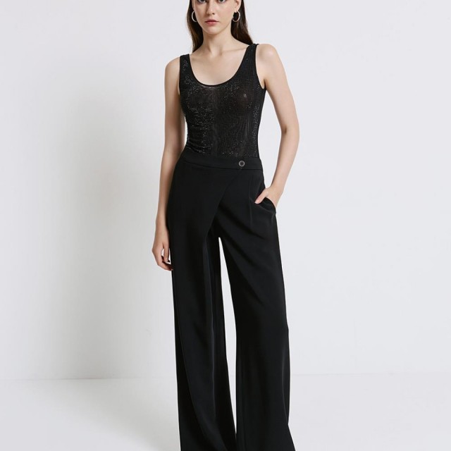 ACCESS / CROISE PANTS / BLACK / 5055-196