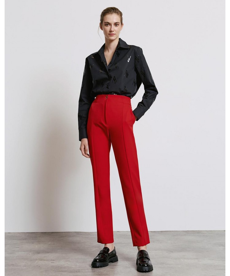 ACCESS / CIGARETTE TROUSERS / RED / 5116-468