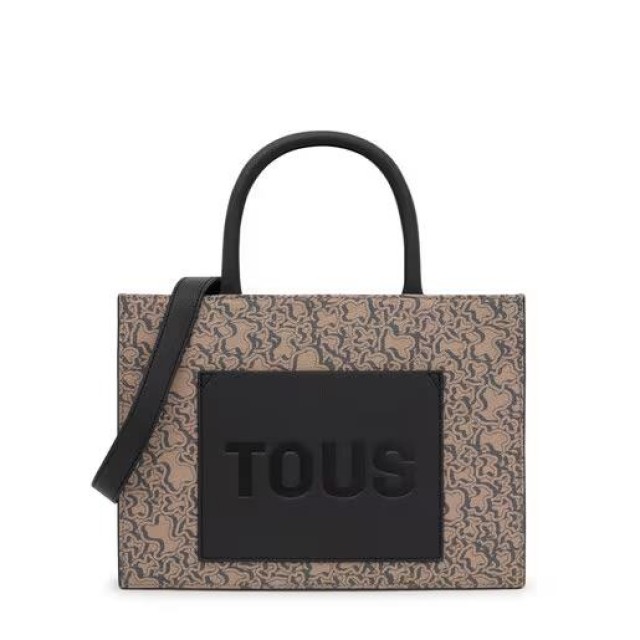 TOUS/Μεσαίου μεγέθους τσάντα shopper Amaya Kaos Mini Evolution New σε ταμπά χρώμα/2002130543