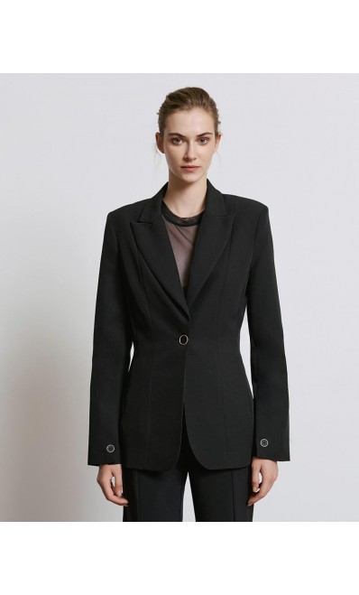 ACCESS / WAIST BLAZER / BLACK / 1017-468