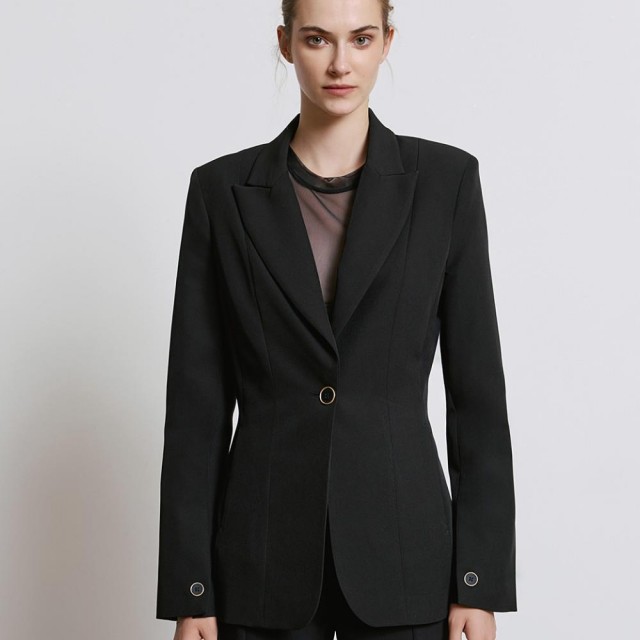 ACCESS / WAIST BLAZER / BLACK / 1017-468