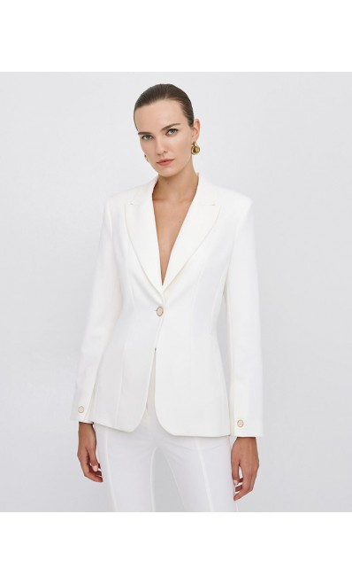 ACCESS / WAIST BLAZER / OFF-WHITE / 1017-468