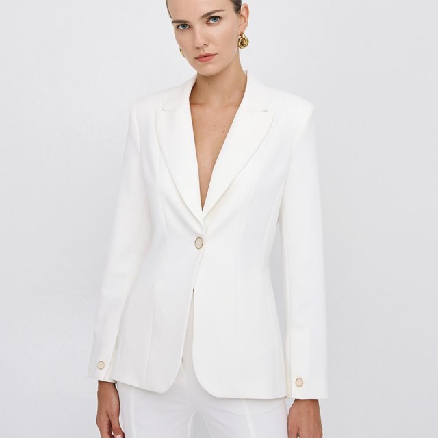 ACCESS / WAIST BLAZER / OFF-WHITE / 1017-468