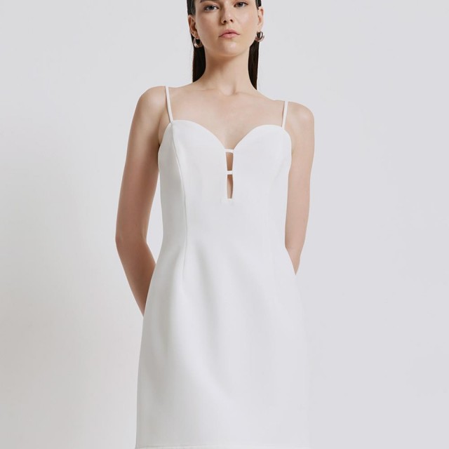 ACCESS / MINI STRAPS DRESS / OFF-WHITE / 3004-181