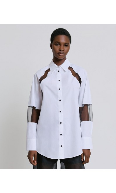 ACCESS / DESIGNERS CUT SHIRT / OF-WHITE / 7039-739