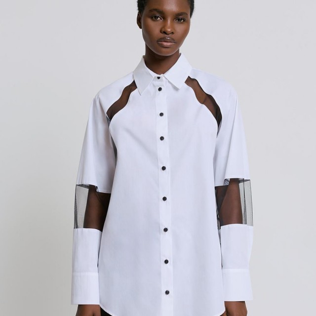 ACCESS / DESIGNERS CUT SHIRT / OF-WHITE / 7039-739