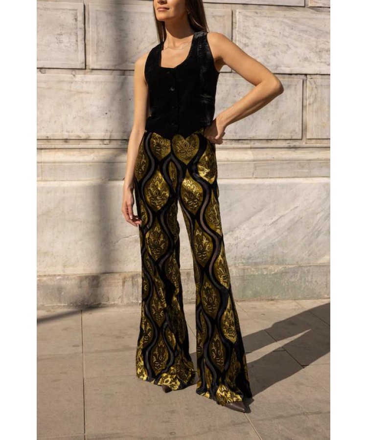 NEMA RESORTWEAR/ VELVET PANTS/ N020