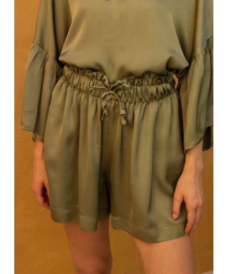 NEMA/ OMARIA SATIN SHORTS/ 8N609