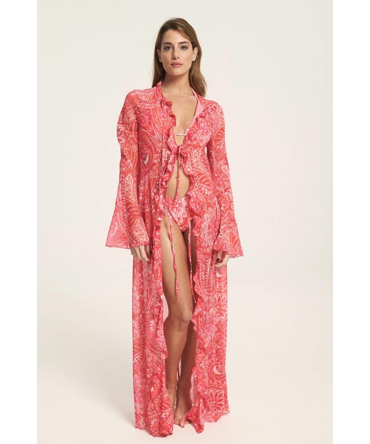 FIVEPM/ Monologue Pink Kimono