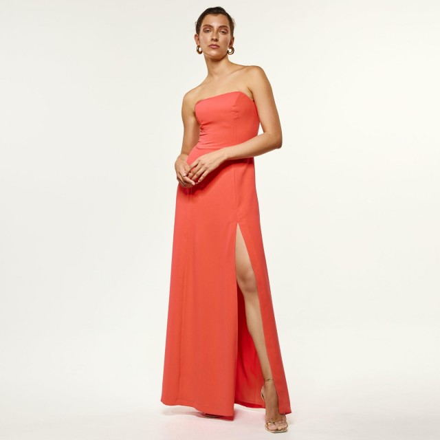 ACCESS / MAXI DRESS / CORAL / 3615-153