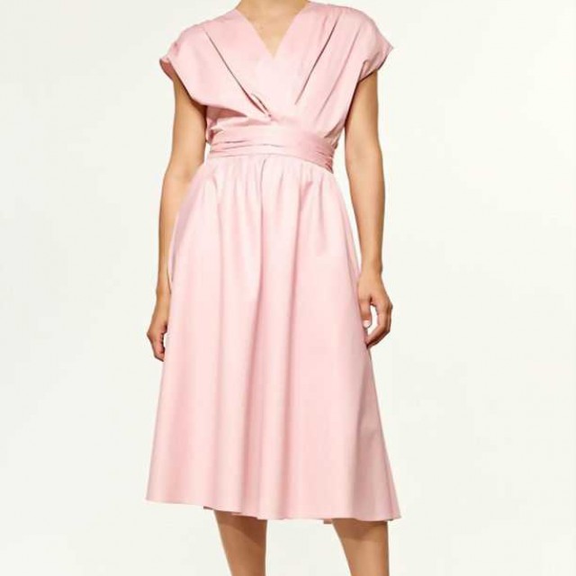 ACCESS / VINTAGE DRESS / PINK / 3534-356