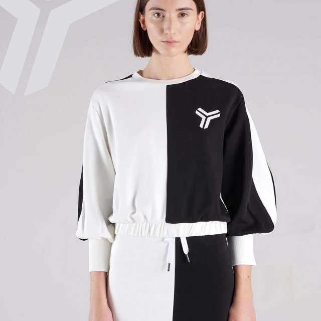 JOHN RICHMOND / COLOUR-BLOCK BLOUSE / 002FE