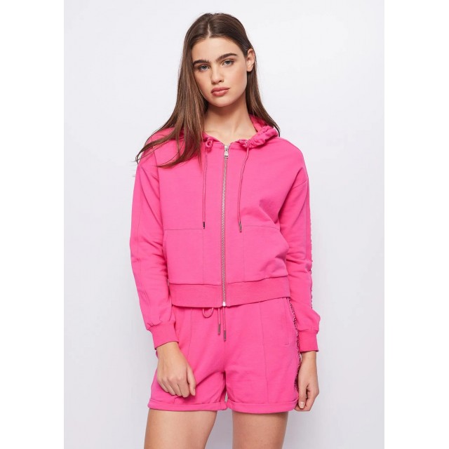 GAUDI / HOODED SWEATSHIRT / PINK / 311BD64018