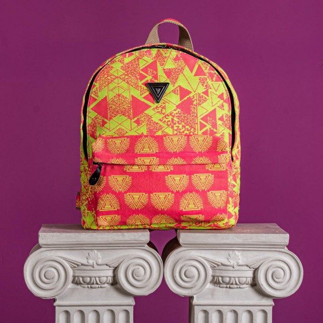 YFOSBAGS / NOAH BACKPACK / ABSTRACT-TRINITY FUCHSIA