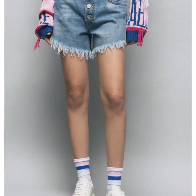 GAELLE / SHORTS / DENIM / GBDP17140