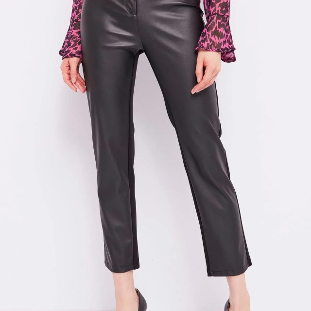 GAUDI / DOUBLE CROPPED TROUSERS / BLACK