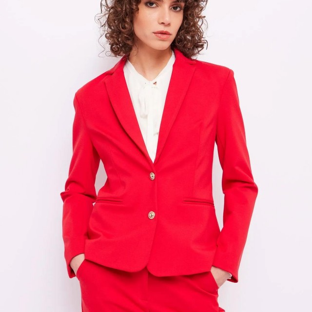 GAUDI / STRETCH BLAZER / RED