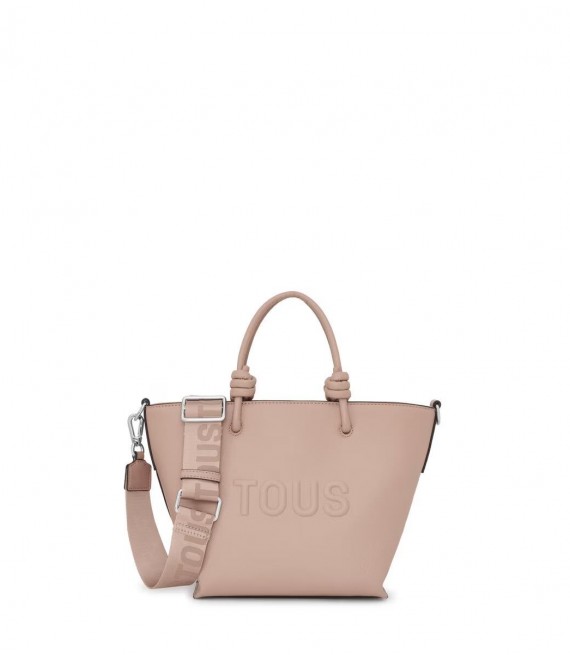 TOUS/Μικρή τσάντα-καλάθι La Rue New σε ταμπά χρώμα/2001944243